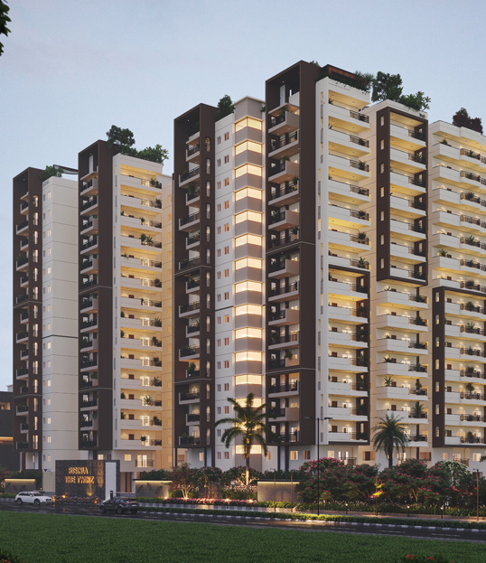 Gated Community Flats  in Bachupally | The Twinz by Risinia