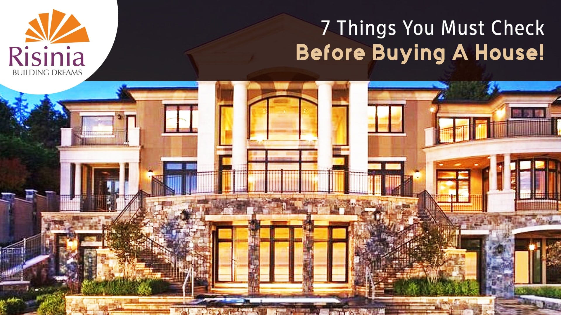 7 Things you must check before buying a house