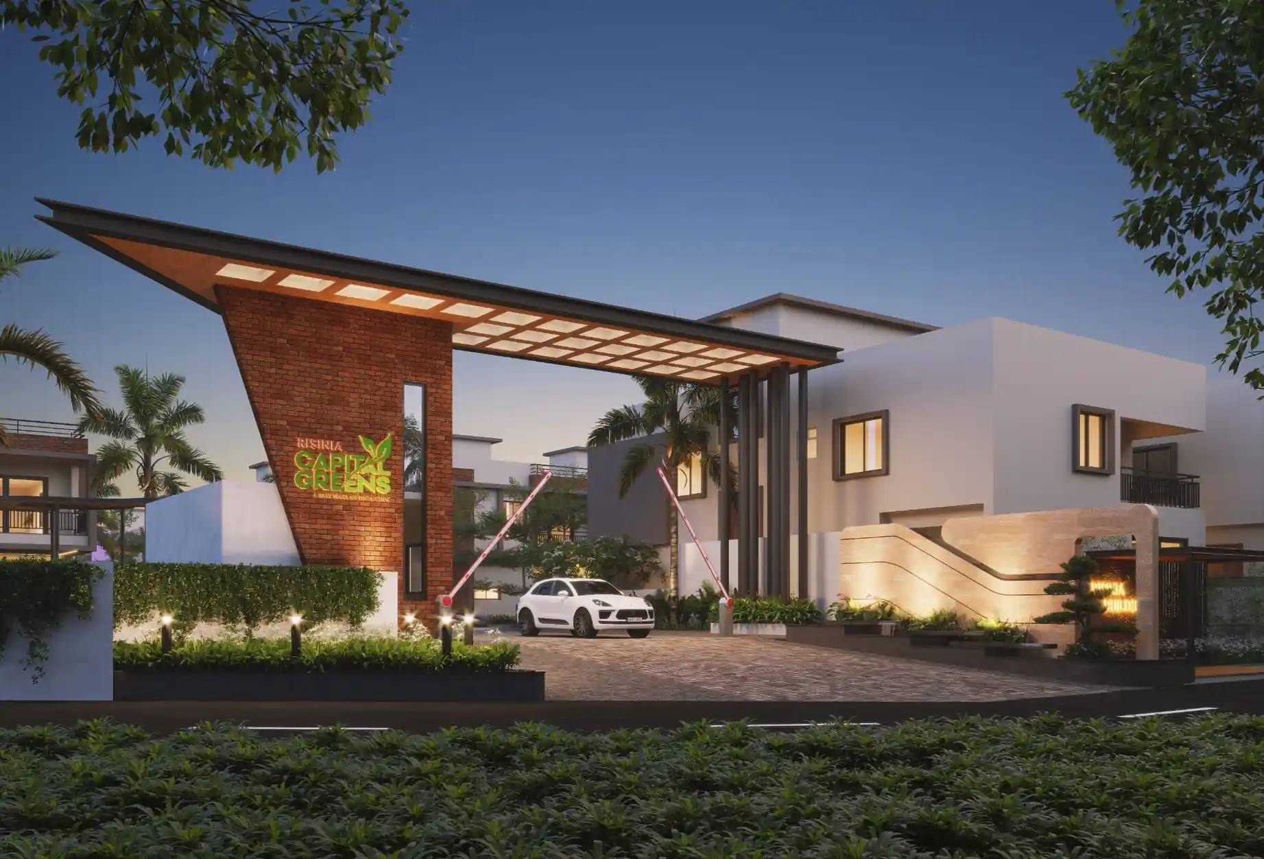 3BHK Premium Villas In Gagillapur - Risinia Green Capital