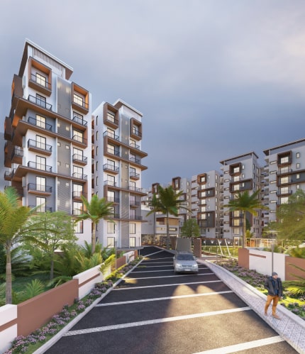 2 and 3BHK Flats in Bachupally