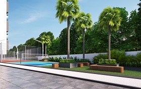 West Facing View Of 2 and 3BHK Apartments in Bachupally