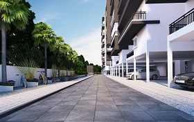West Facing View Of 2 and 3BHK Apartments in Bachupally