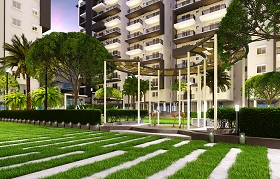 East Facing View Of 2 and 3BHK Gated Community Apartments in Bachupally