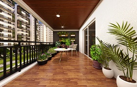  West Facing View Of 2 and 3BHK Gated Community flats in Bachupally